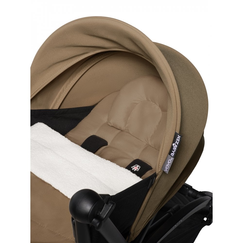 BABYZEN BABYZEN YOYO 2 Newborn Package 0+ Black Chassis - Toffee 